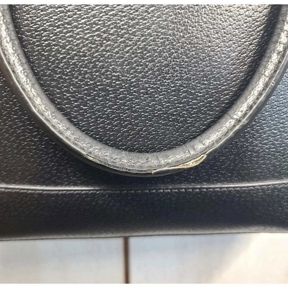 Kate Spade Wellesley Small RachelleBlack Leather Satchel BagChic Quiet Luxury